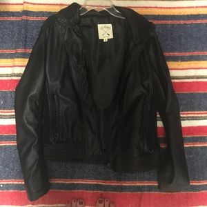 Faux leather jacket - pacsun