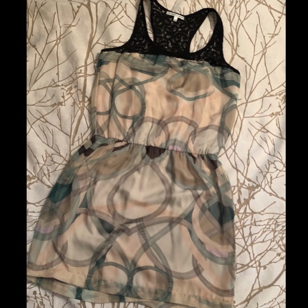 A-line Circle Patterned Dress
