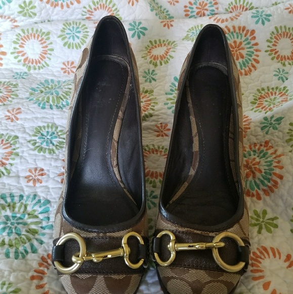 Coach wedges - Picture 2 of 3