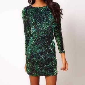 MOTEL: sequin dress