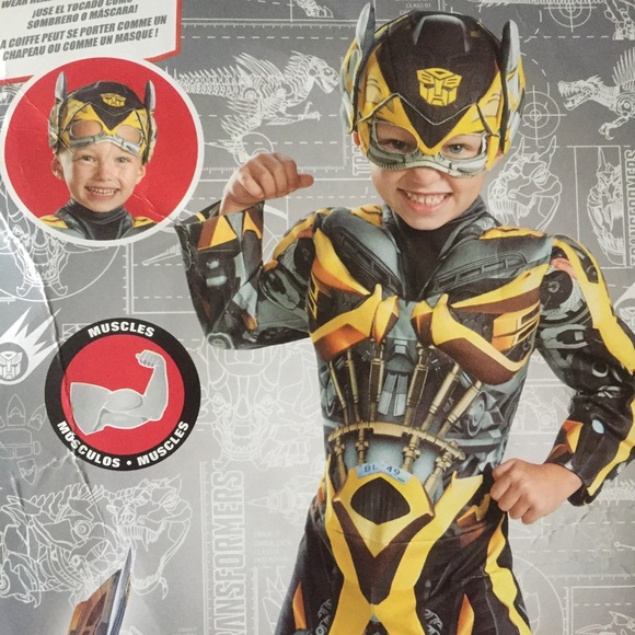 Target Other - Transformers Bumble Bee Kids Costume 3T/4T