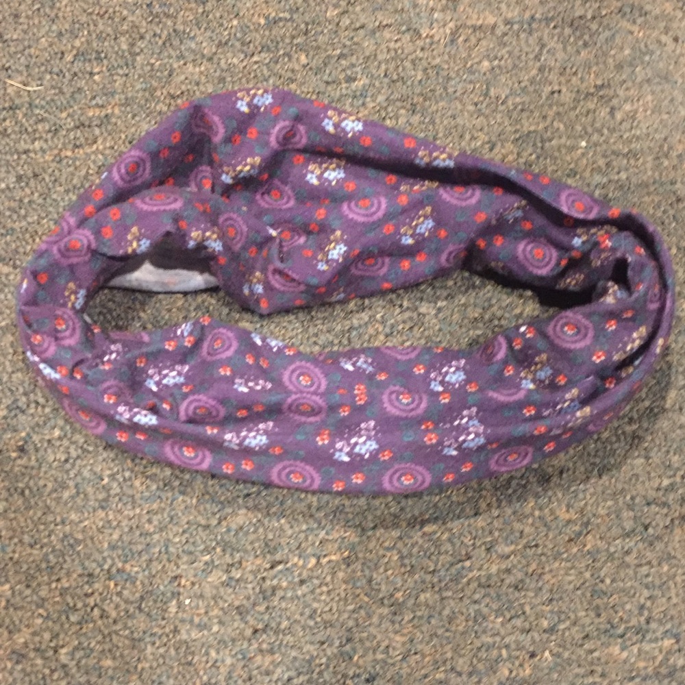 Handmade Soft Purple Floral Headband