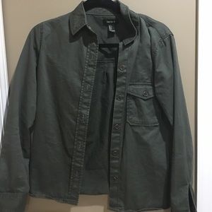 army green jacket. from forever 21