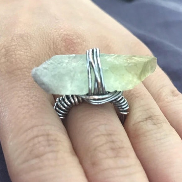 Handmade crystal ring - Picture 6 of 7