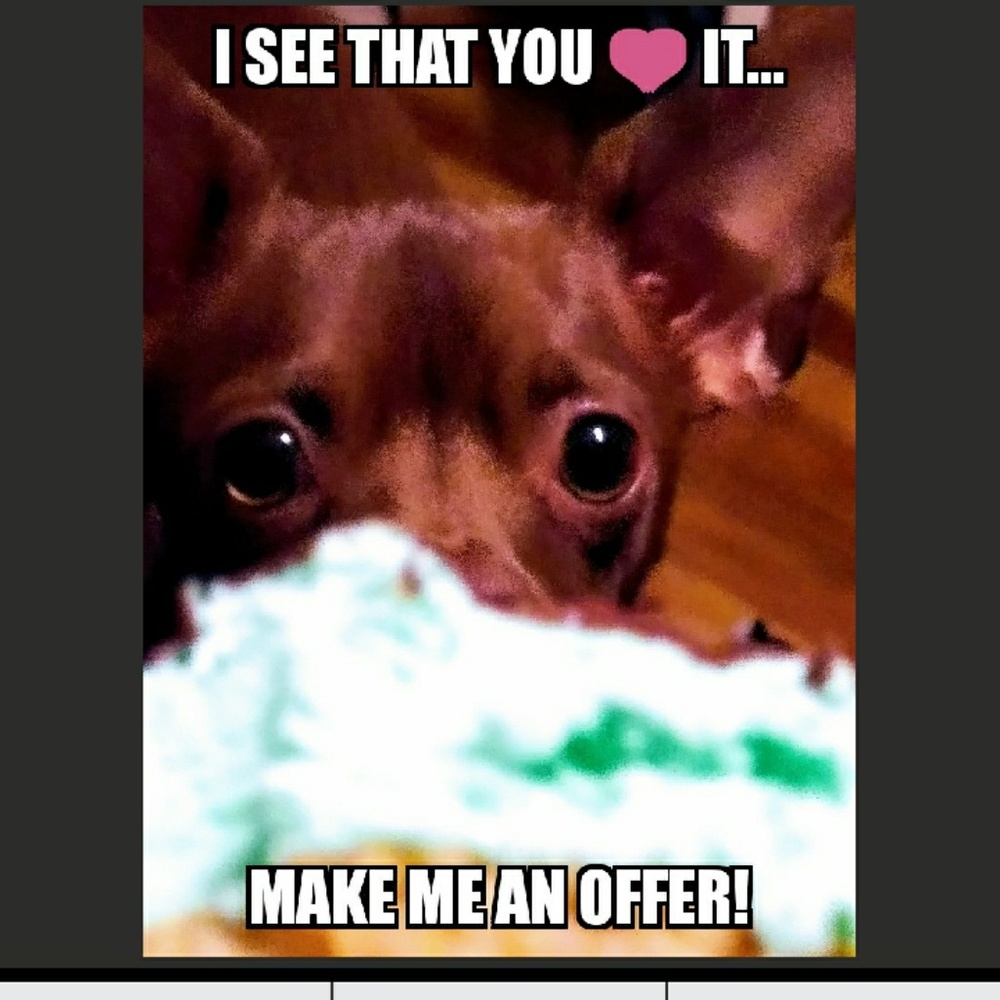 Make me a reasonable offer! Bundle for 10% off!