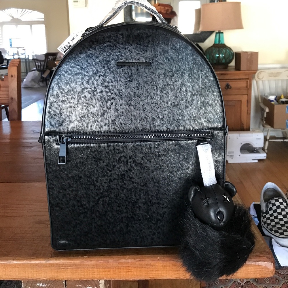 Black backpack