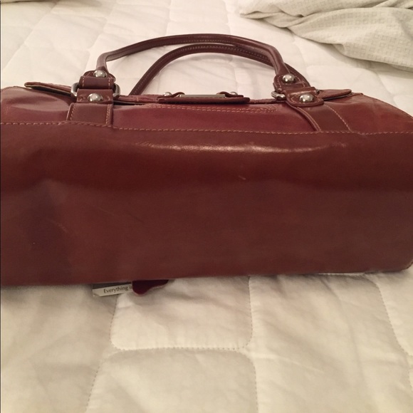 Giani Bernini real leather satchel - Picture 4 of 7