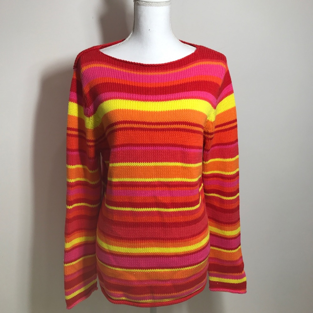 Issac Mezrahi for Target Stripped Sweater Hoodie