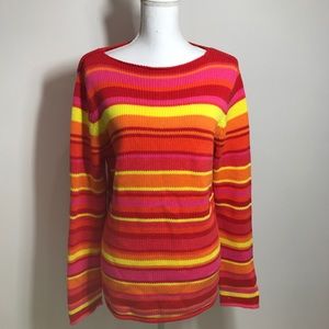 Issac Mezrahi for Target Stripped Sweater Hoodie