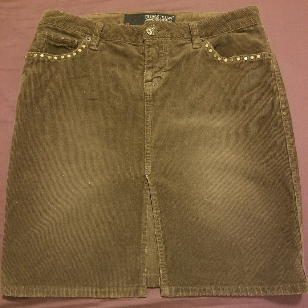 Guess corduroy skirt