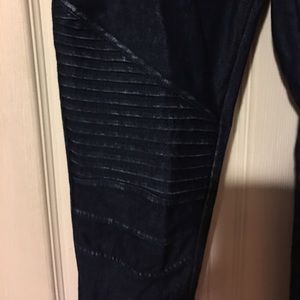 Women's denim leggings. Size medium. Boutique buy