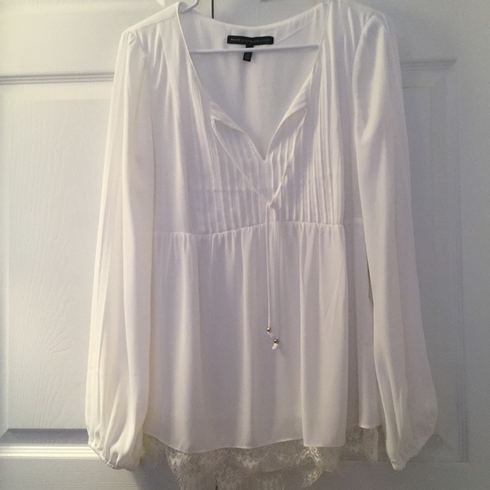 Pretty White Blouse
