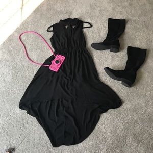 Forever 21 high-low chiffon dress