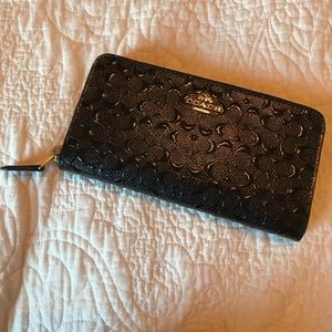 Coach wallet black