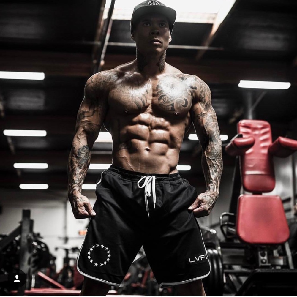 Never Opened Live Fit Apparel active mesh shorts