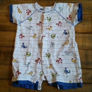 Kissy Kissy short sleeve romper