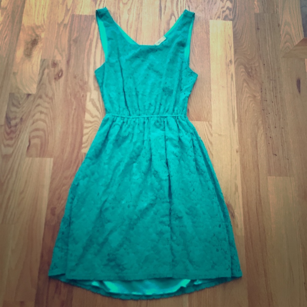 Everly Open Back Lace Dress
