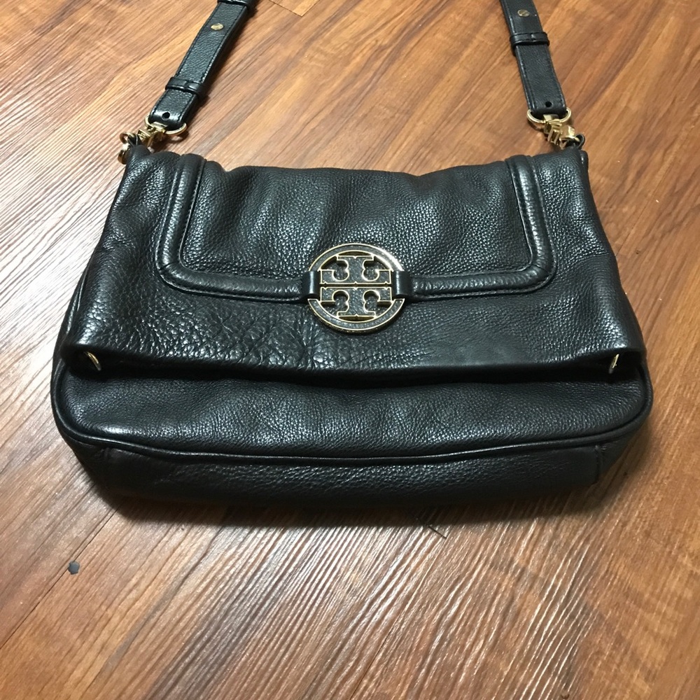 Tory Burch Convertible Fold-Over Shoulder Bag