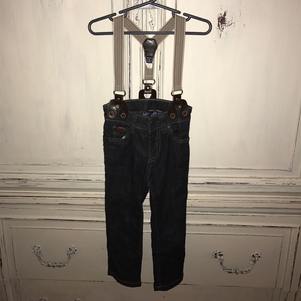 Denim Suspenders