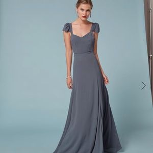 Reformation Dylan Dress in Stone