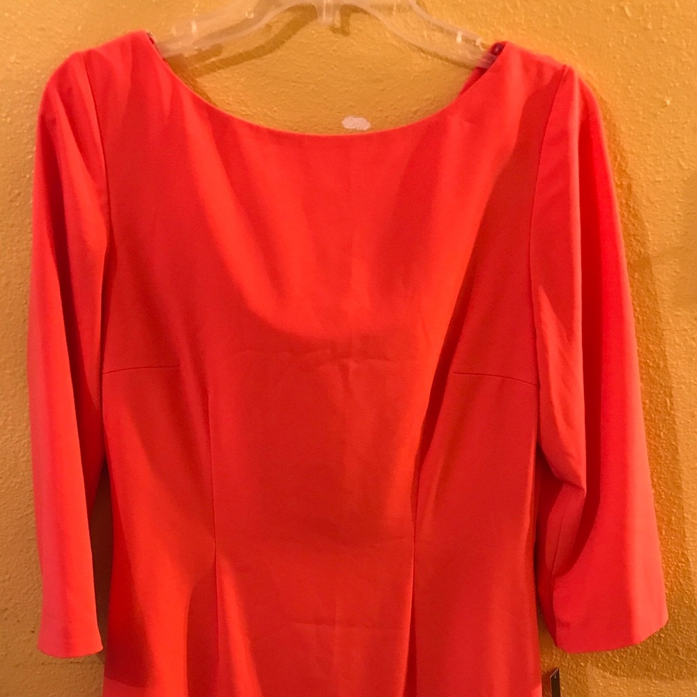 TAHARI  3 QUARTER SLEEVE DRESS