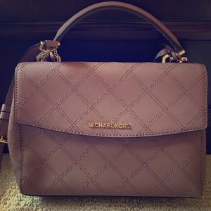 Michael Kors mauve shoulder bag