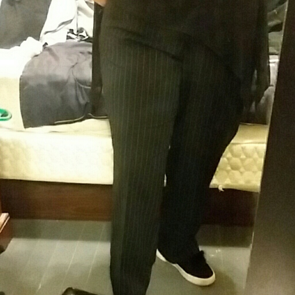 Pin striped dress pants