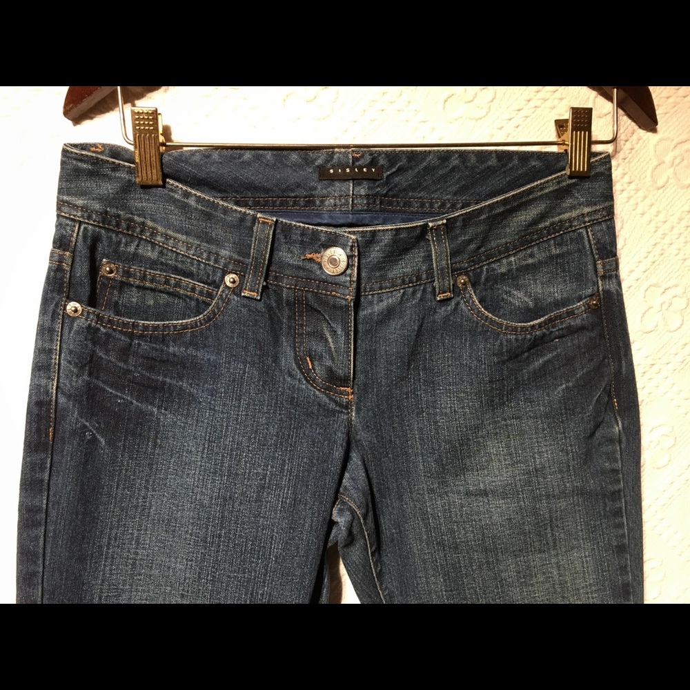 Euro Boutique Sisley jeans. Size 40 Italy.(26 USA)