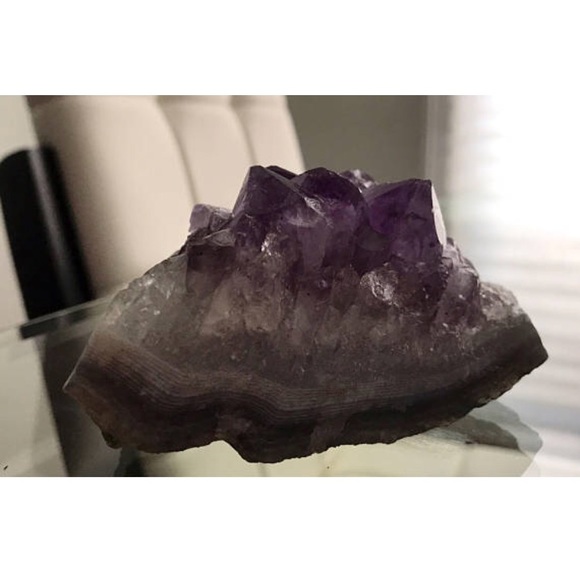 *SOLD* LARGE BANDED AMETHYST GEODE - Picture 5 of 5