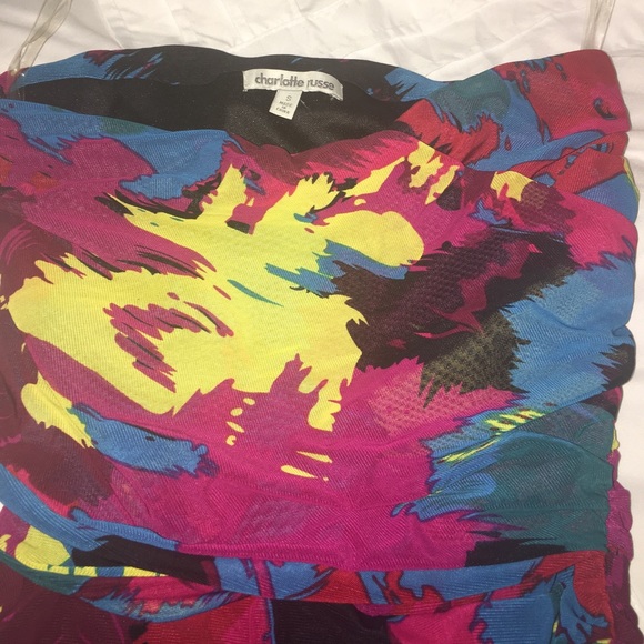 Sexy dress , crisscross design across the chest. - Picture 2 of 2