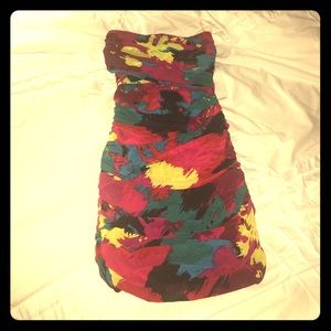 Sexy dress , crisscross design across the chest.