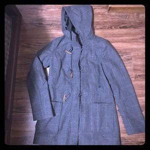 Wool blend coat