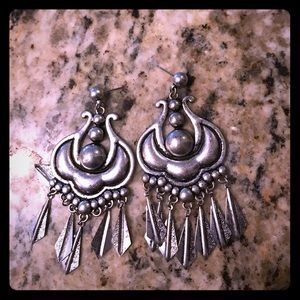 Boutique Navajo silver earrings