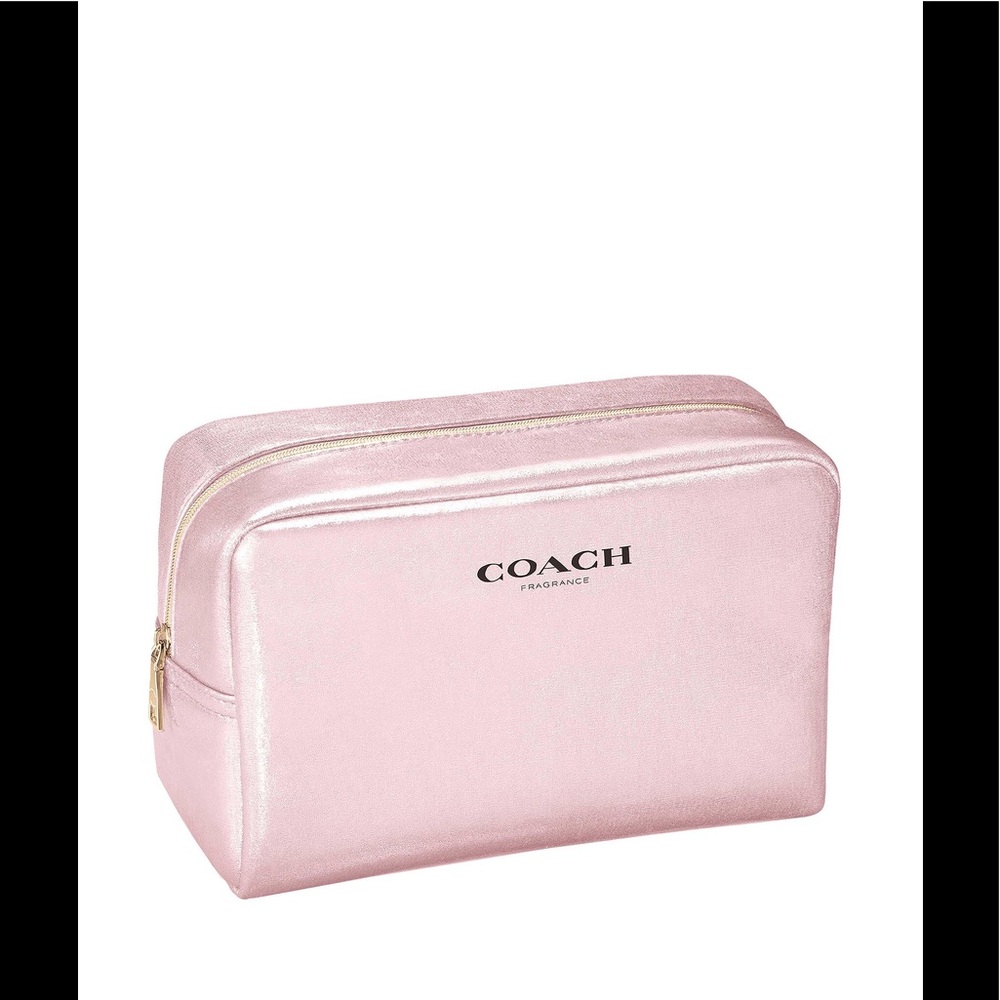Coach fragrance makeup bag