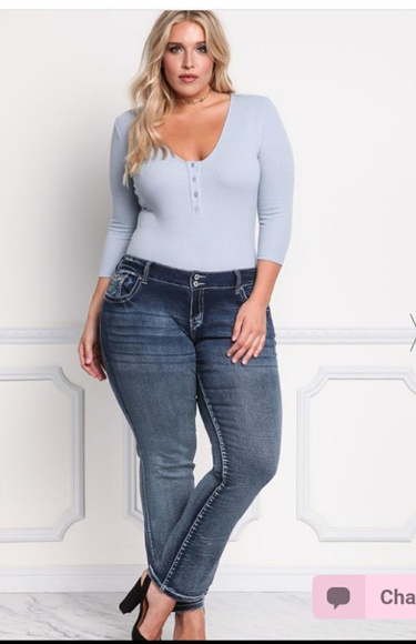 Amethyst Jeans Denim - Amethyst Plus Size Bootcut Jeans