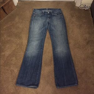 Seven For All Mankind Flare Leg Jeans