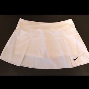 White Nike Dri Fit Skirt