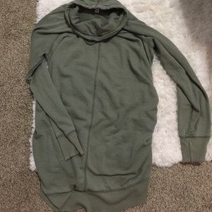 Maternity sweatshirt.