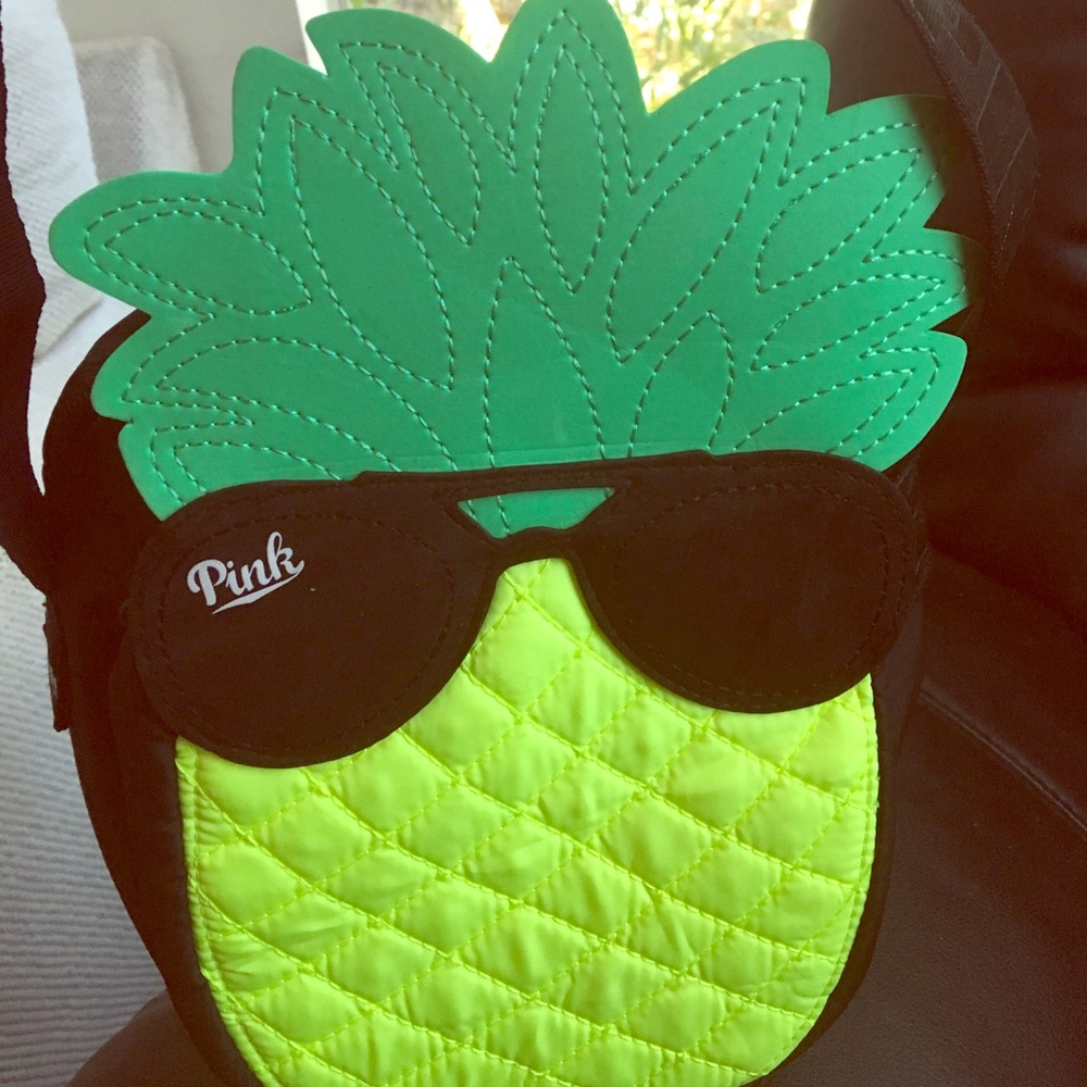 Pink brand Pineapple bag