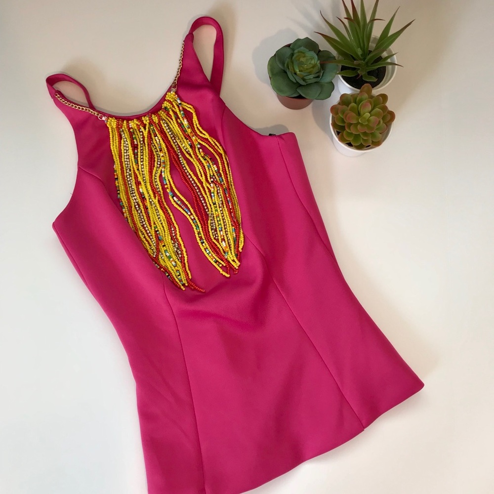 XOXO fringe top