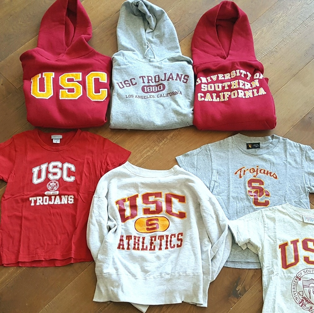 Assorted USC Hoodies