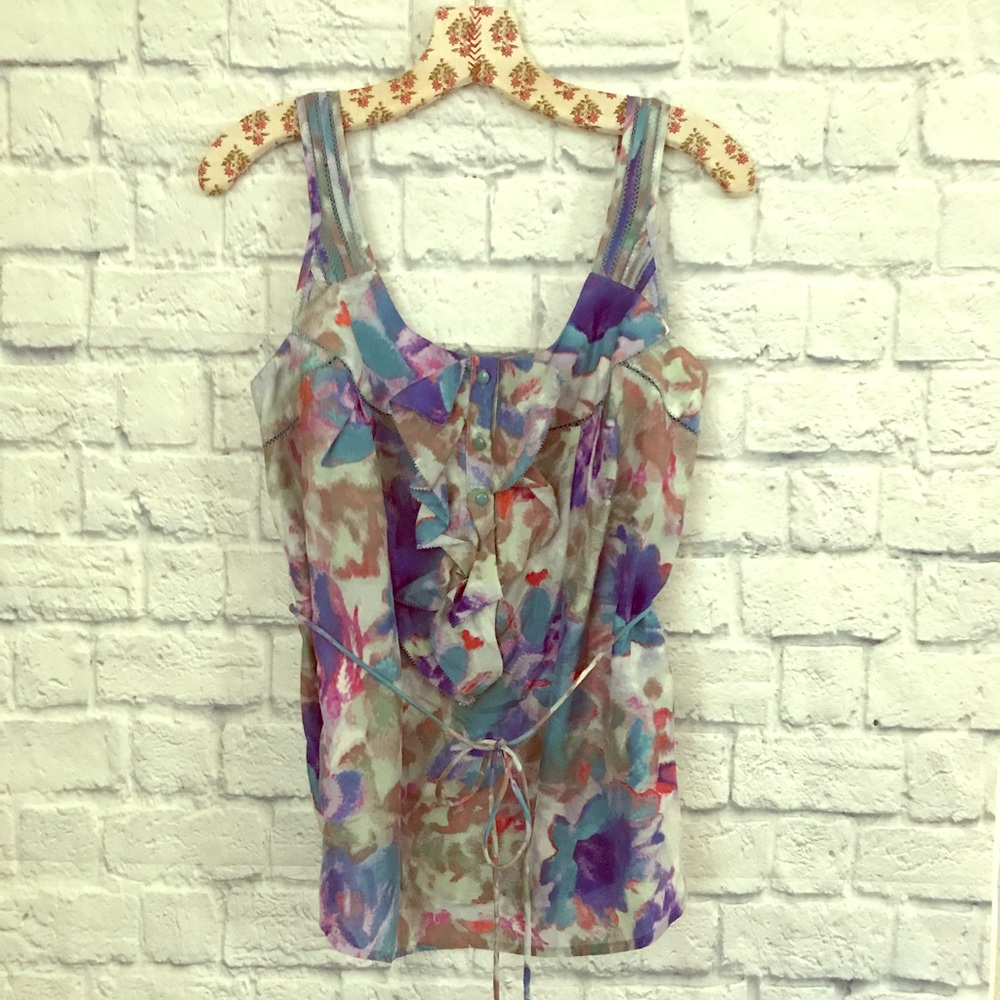 Anthropologie floral top