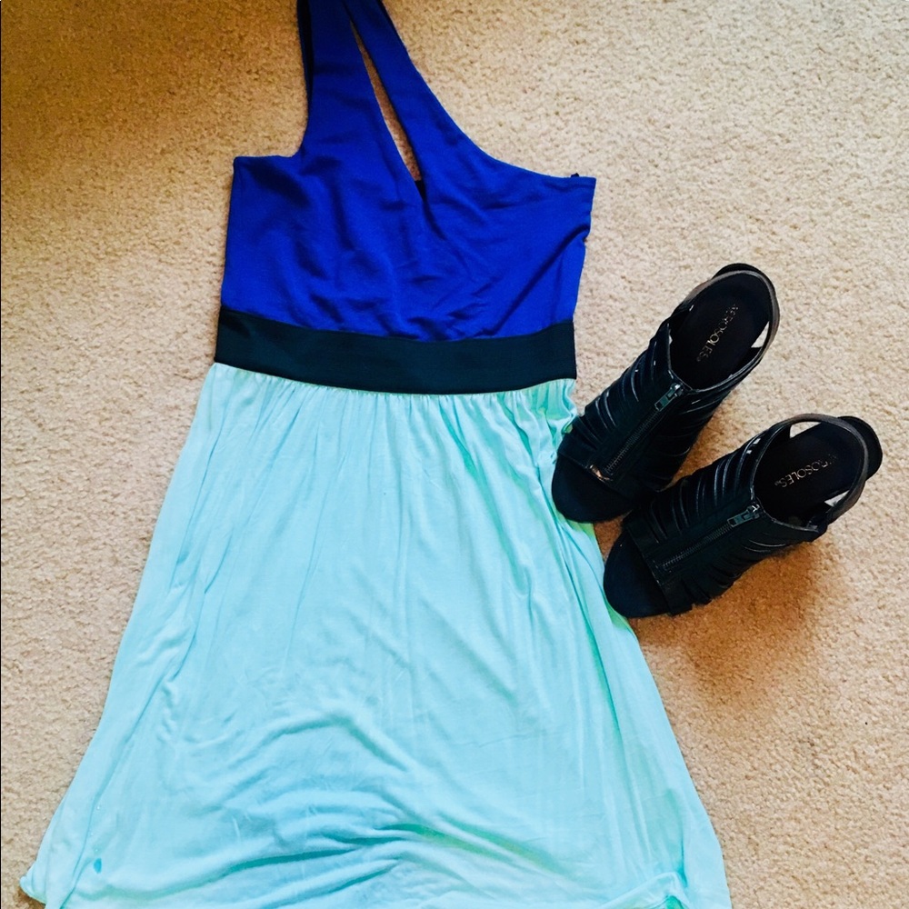 Off the shoulder dress