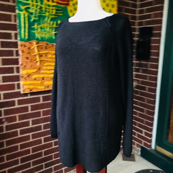 TopShop Oversized Black Sweater - Picture 2 of 7