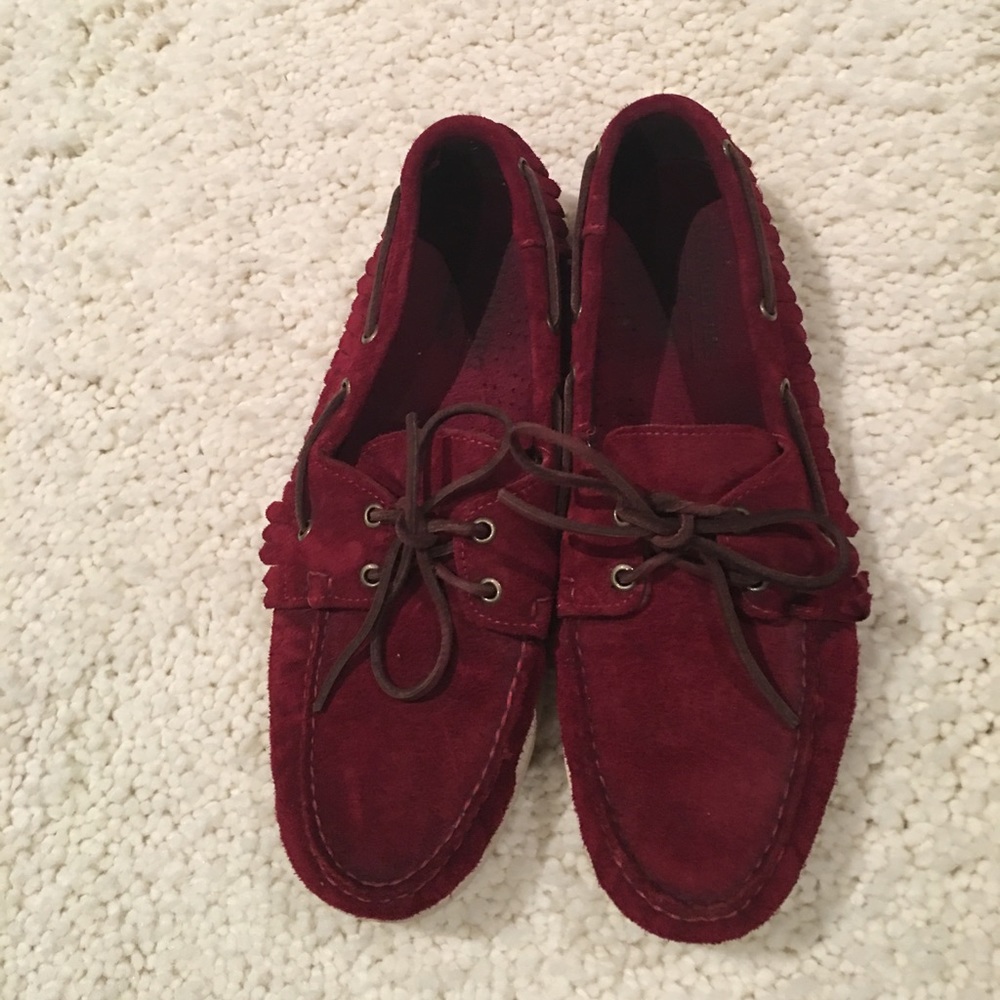 Deep Red Senago Campsides with Fringe