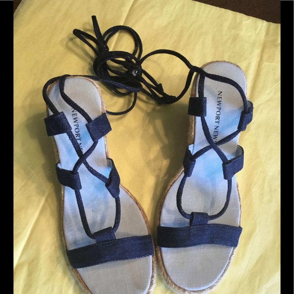 Newport News espadrilles shoes new size 7