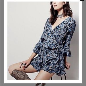 Free people new romper sz s