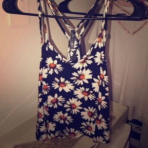 Floral tank top