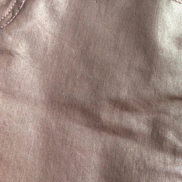 NEW Gap Burgundy Coated Denim Jeans Skinny - Picture 2 of 3