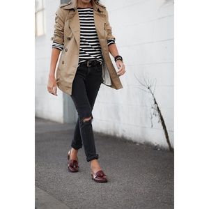 Old Navy Khaki Canvas Trench Coat